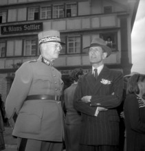 Commemoration to celebrate Red Cross founder Henri Dunant' s 120th birthday, Heiden 1948