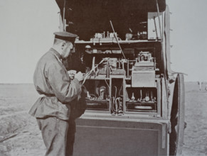 Wireless telegraph apparatus Photo by Martynov 1906