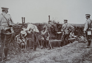 Artillery fire control 45th Artillery Brigade Photo by Martynov 1906