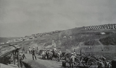 Bivouac of the 35th Rifle Regiment near Khersu Photo by Gusev