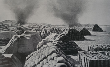 Retreat after the Mukden battles Art album Manchuria Russo-Japanese War 1906