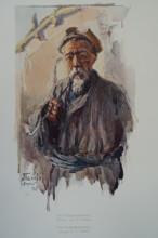 An old man from Manchuria Vitaly Tikhov (1876-1939) 1906