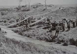 Gas production Art album Manchuria Russo-Japanese War 1906