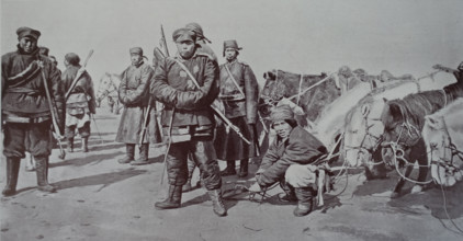 Honghuzi in Russian service Art album Manchuria Russo-Japanese War 1906