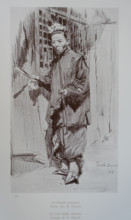 Old Chinese woman Vitaly Tikhov (1876-1939)