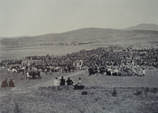 Russian troops departing Port Arthur December 23, 1904 Photograph by Lieutenant Kondrashov