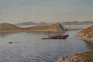 Patrol of Port Arthur Alexander Vladimirovich Makovsky (1869-1924)