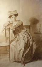 Italian from Nettuno Last 1820-s Bryullov Karl Pavlovich (1799-1852) Italian album