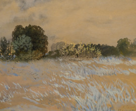 Landscape 1896 Konstantin Somov (1869-1939) Watercolour