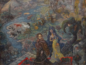 Blue Dreams 1908 Vasily Milioti (1875-1943)