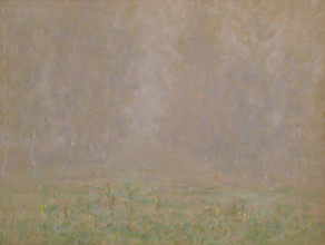 Birch trees in fog Early 1900s Viktor Elpidiforovich Borisov-Musatov (1870-1905)