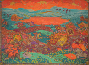 Battle of Kerzhenets 1911 Roerich Nicholas Konstantinovich (1874-1947)