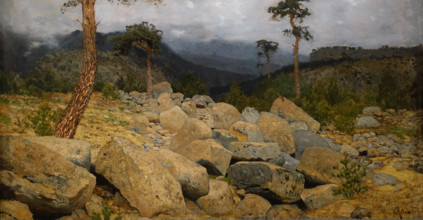 Crimean Mountains Isaac Ilyich Levitan (1860-1900) 1886