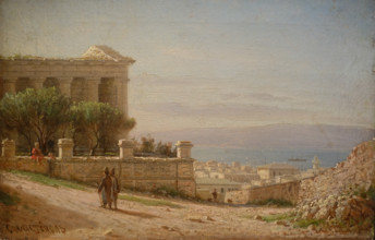 Sevastopol Crimea 1870s Oil on canvas Vereshchagin Pyotr Petrovich (1834-1886)