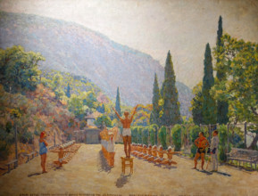 Morning exercises 1929 Mashkov Ilya Ivanovich (1881-1944)