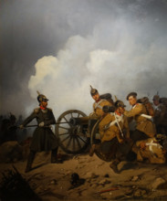A Combat episode of the Eastern War of 1854-1856 1856 Vasily Nikolaevich Maksutov (1826-1886)