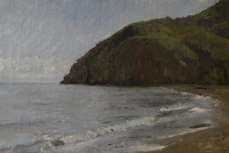 Seashore Study for the painting Iphigenia in Tauride 1893 Serov Valentin Alexandrovich (1865-1911)