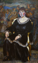 Portrait of a Woman Mashkov Ilya Ivanovich (1881-1944)