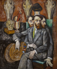 Portrait of the Artist Adolphe Milman (1886/1888-1930) 1916-1917 Mashkov Ilya Ivanovich (1881-1944)