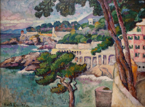 Seashore Italy Nervi 1913 Mashkov Ilya Ivanovich (1881-1944)