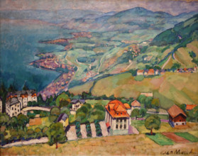 Mountain Landscape 1914 Mashkov Ilya Ivanovich (1881-1944)