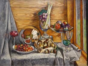 Still Life with Mushrooms 1915 Mashkov Ilya Ivanovich (1881-1944)