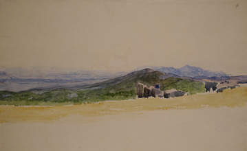 Mountains Second half of the 1840s - 1850s Ivanov Aleksander Andreevich (1806-1858) Watercolor, graphite pencil on paper