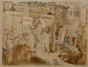 Pharaoh Asks Moses and Aaron to Bring the Children of Israel out of Egypt 1840s-1858 Aleksandr Ivanov (1806-1858)