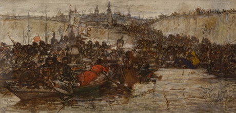 The Conquest of Siberia 1890s Vasiliy Surikov (1848-1916)