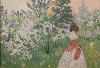 Spring 1899 Viktor Elpidiforovich Borisov-Musatov (1870-1905)