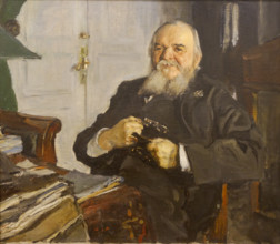 Portrait of the lawyer Alexander Turchaninov (1836-1907) 1907 Valentin Aleksandrovich Serov (1865-1911)