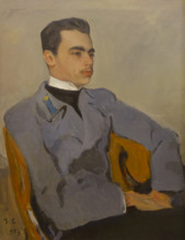 Portrait of Count Nikolai Sumarokov-Elston 1903 Valentin Alexandrovich Serov (1865-1911)
