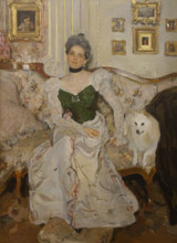 Portrait of Princess Zinaida Nikolaevna Yusupova (1861-1939) 1902 Valentin Alexandrovich Serov (1865-1911)