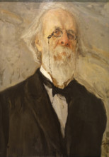 Portrait of the lawyer Dmitry Vasilyevich Stasov (1828-1918) 1905 Valentin Aleksandrovich Serov (1865-1911)