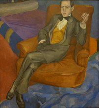 Portrait of the composer Artur Lurye (1891-1966) 1911 Lev Aleksandrovich Bruni (1894-1948)