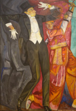 Portrait of Vsevolod Meyerhold (1874-1940) 1916 Boris Dmitrievich Grigoriev (1886-1939)