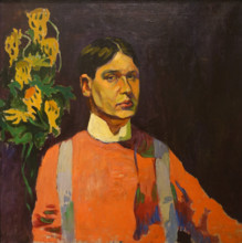 Self-portrait 1908-1909 Aristarkh Lentulov (1882–1943)