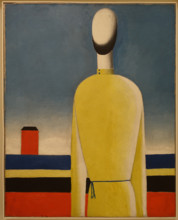 Complicated Premonition (Torso in a Yellow Shirt) Circa 1932 Malevich Kazimir (1879-1935)