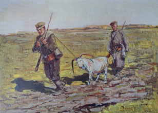 With prey Vitaly Tikhov (1876-1939)