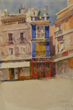 Seville, Spain 1910 Surikov Vasily (1848-1916) Watercolour