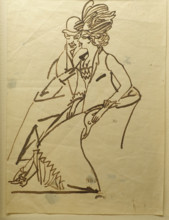 Lady with a Gentleman 1900s Pyotr Ignatyevich Bromirsky (1886-1919/1920)