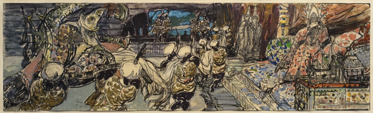 1001 Nights 1890-1900 Mikhail Vrubel (1856-1910)