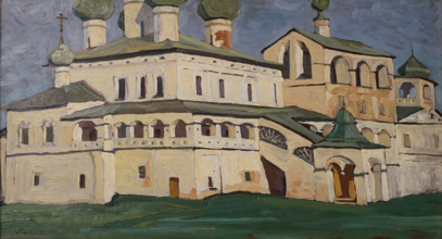 Resurrection Monastery in Uglich 1904 Roerich Nicholas Konstantinovich (1874-1947)
