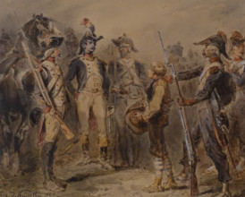 Interrogation of a spy 1865 Alphonse de Neuville (1835-1885)