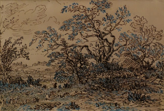 Trees Circa 1853 Théodore Rousseau (1812-1867)