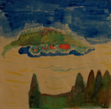 Island 1910s Elena Genrikhovna Guro (1877-1913)