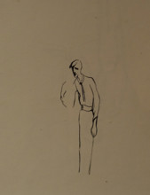 Portrait of the main character from the play Autumn Dream 1911-1912 Guro Elena Genrikhovna (1877-1913)