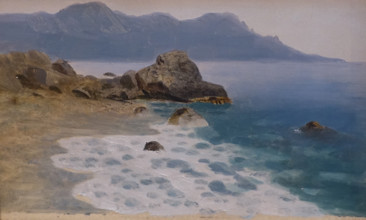 Seashore Surf Study 1887 Kuindzhi Arkhip Ivanovich (1842-1910)