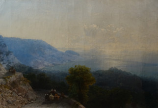Road to Ai-Petri Crimea 1894 Aivazovsky Ivan Konstantinovich (1817-1900)