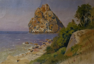 Landscape Seashore From the collection: St Petersburg period 1910s Bilibin Ivan Yakovlevich (1876-1942)